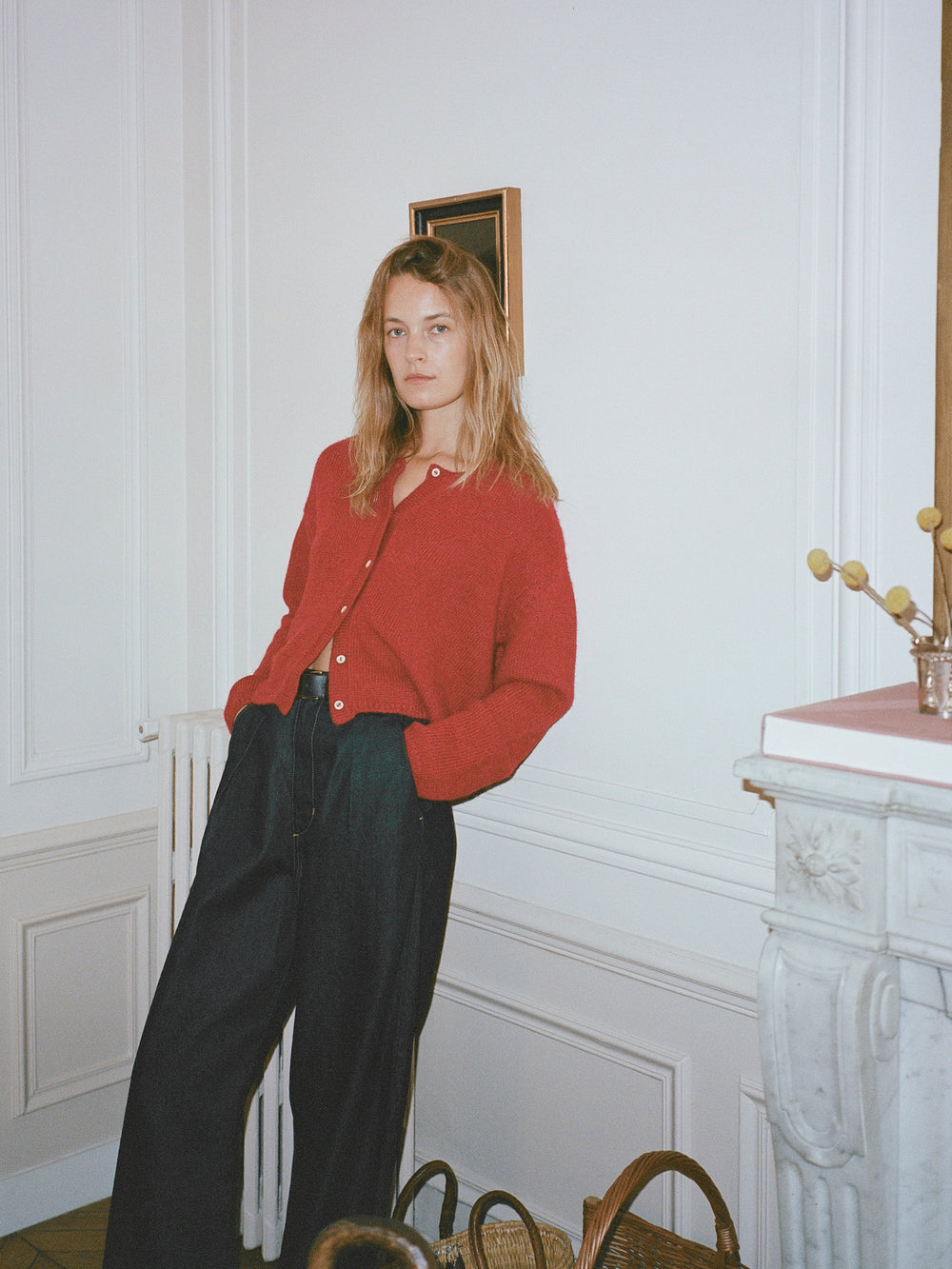 Everyday Alpaca Cardigan in Natural