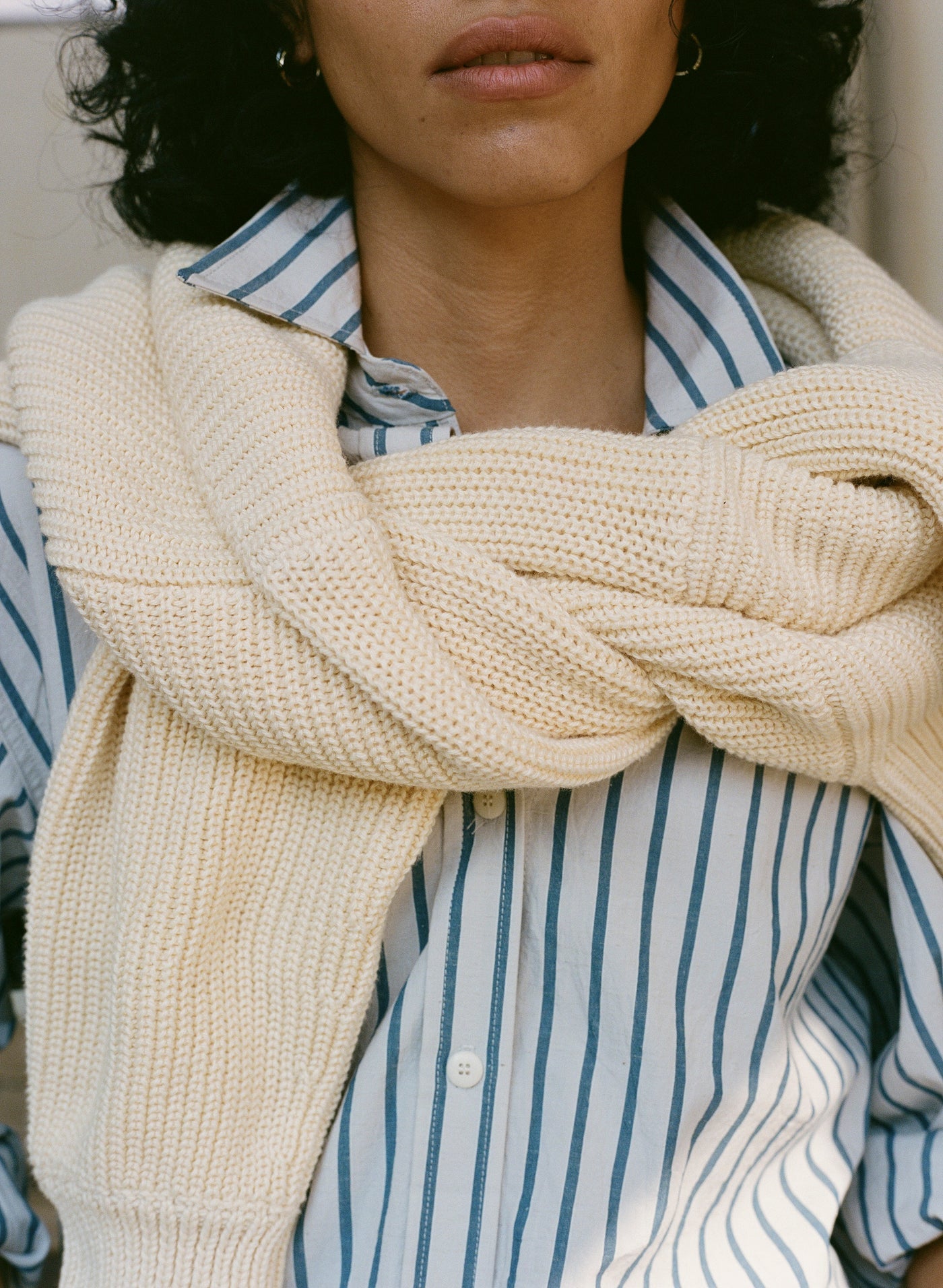 Marcie Shirt, Japanese Organic Cotton, Black