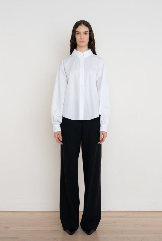 The Split Infinitive Shirt in White
