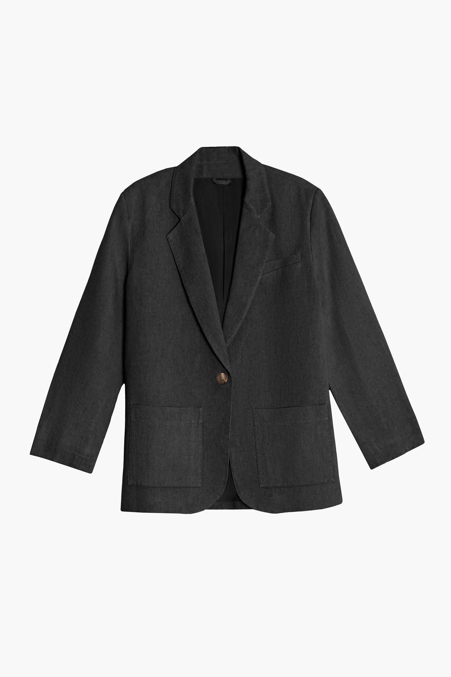 Martina Single Button Blazer in Desert Nile