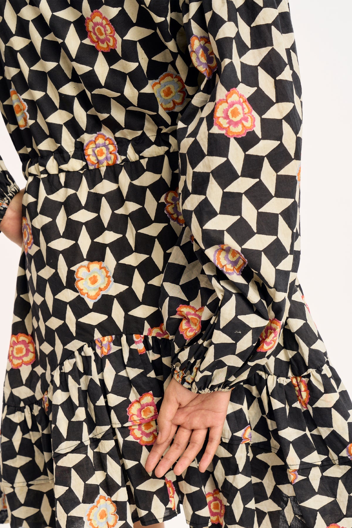Mira Cotton Dress in Atlas Floral