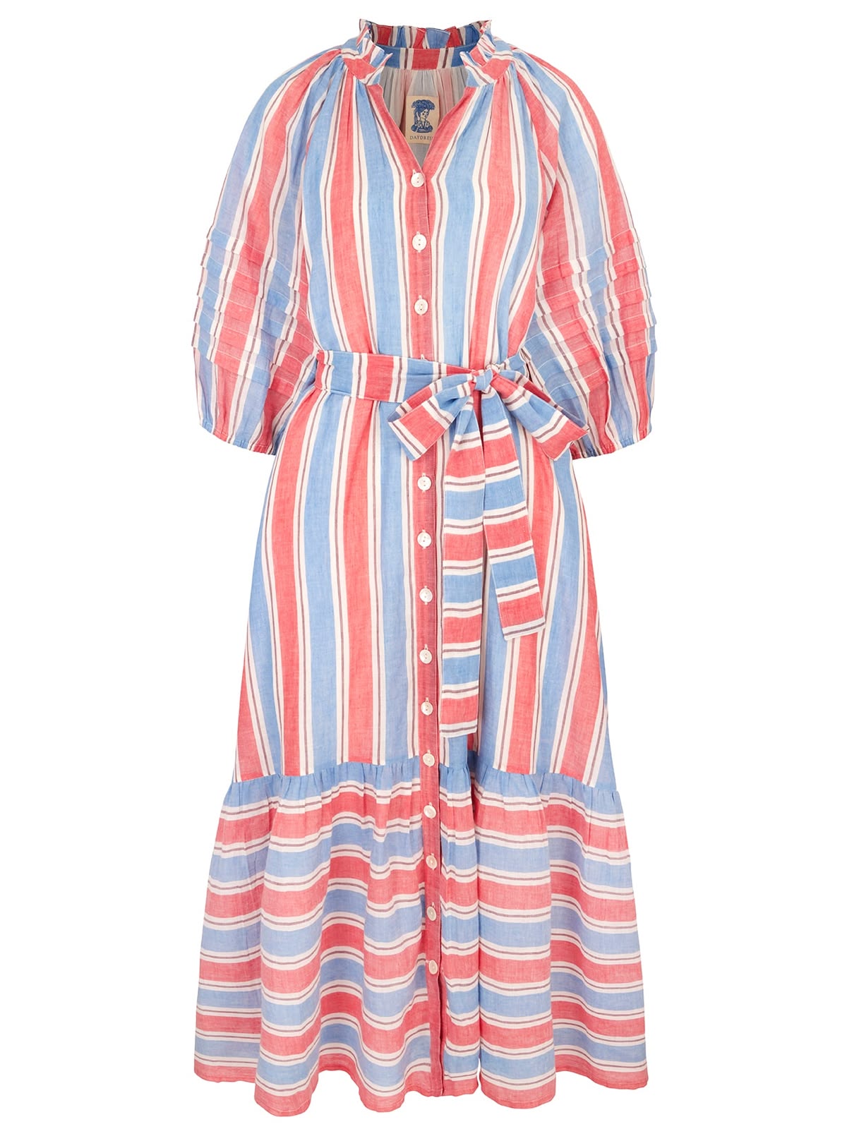 Palermo Cotton Dress in Amalfi Stripe