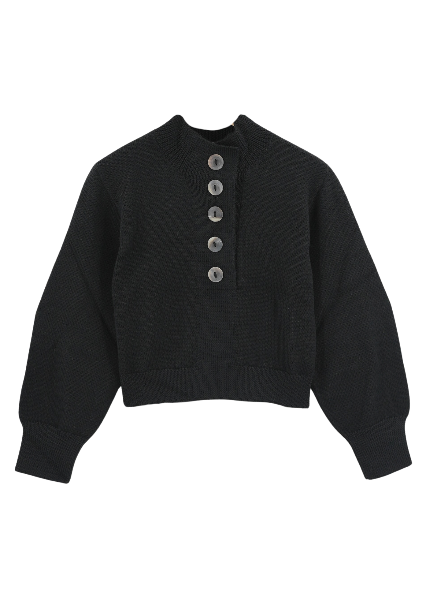 Ghent Alpaca Sweater in Black