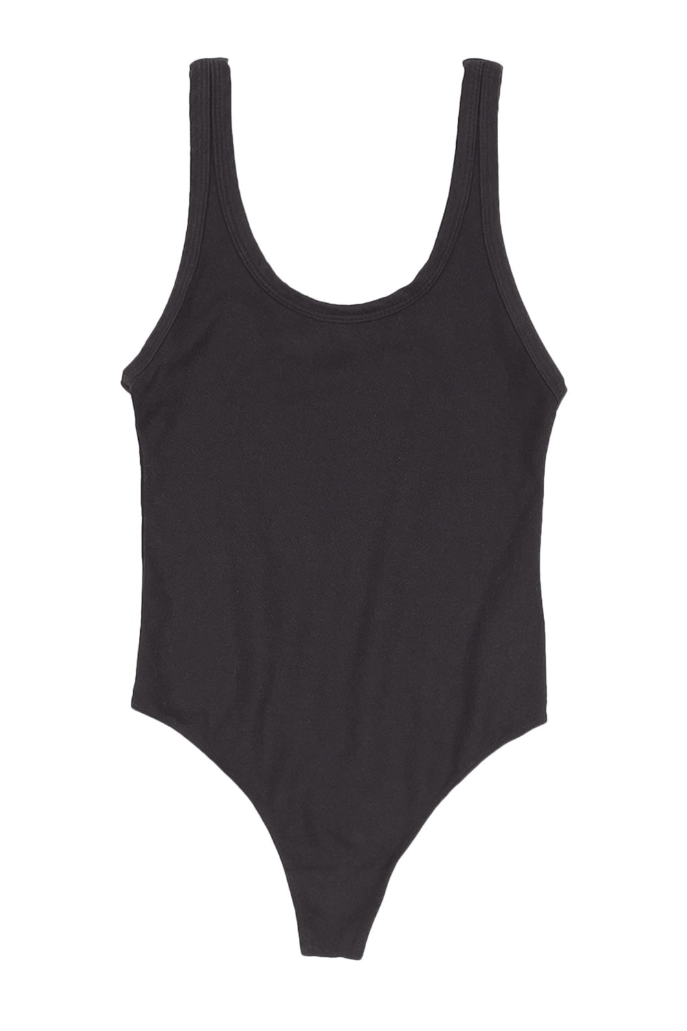 Organic Cotton and Hemp Bodysuit in Black