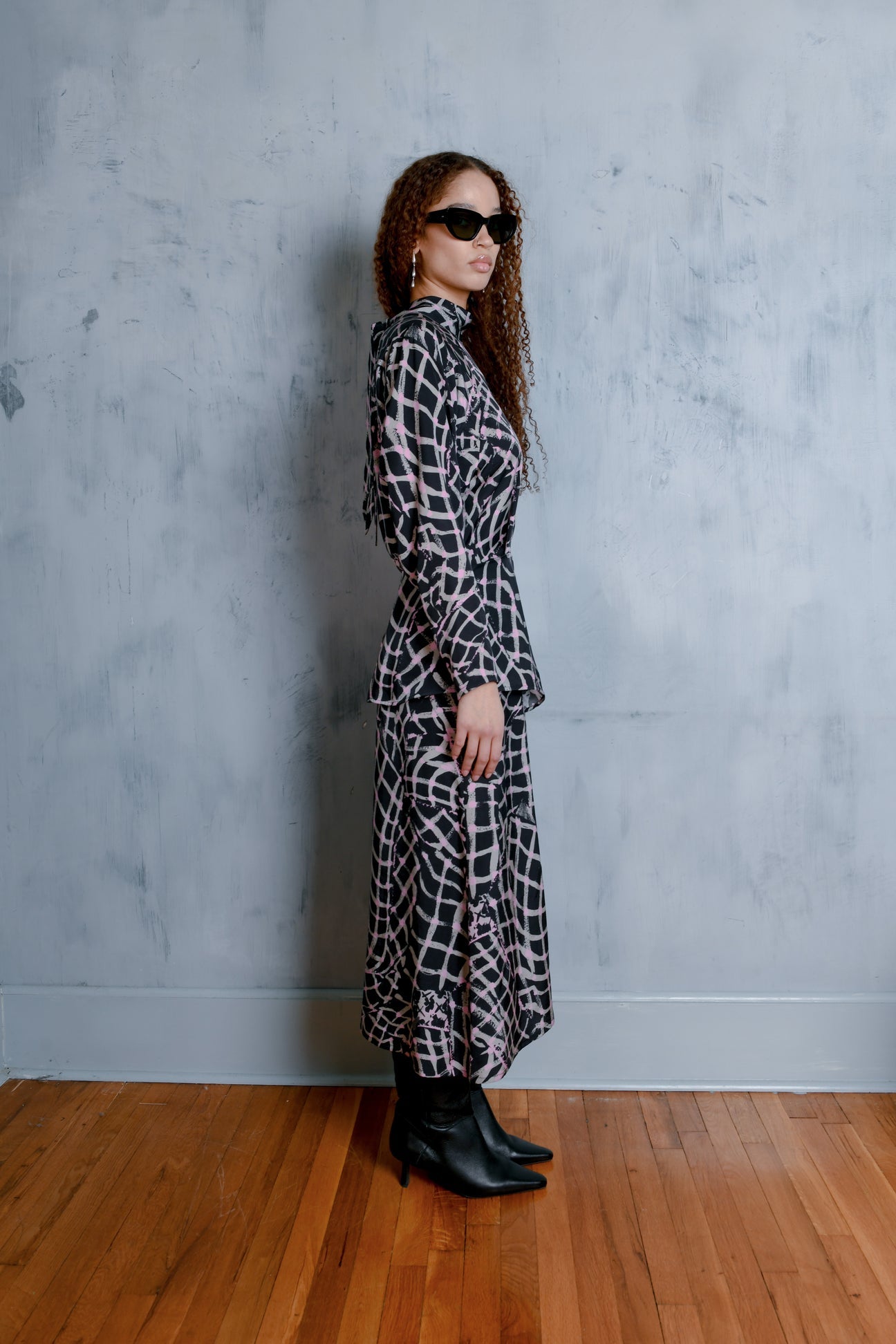 Replete Patterned Tencel Dress