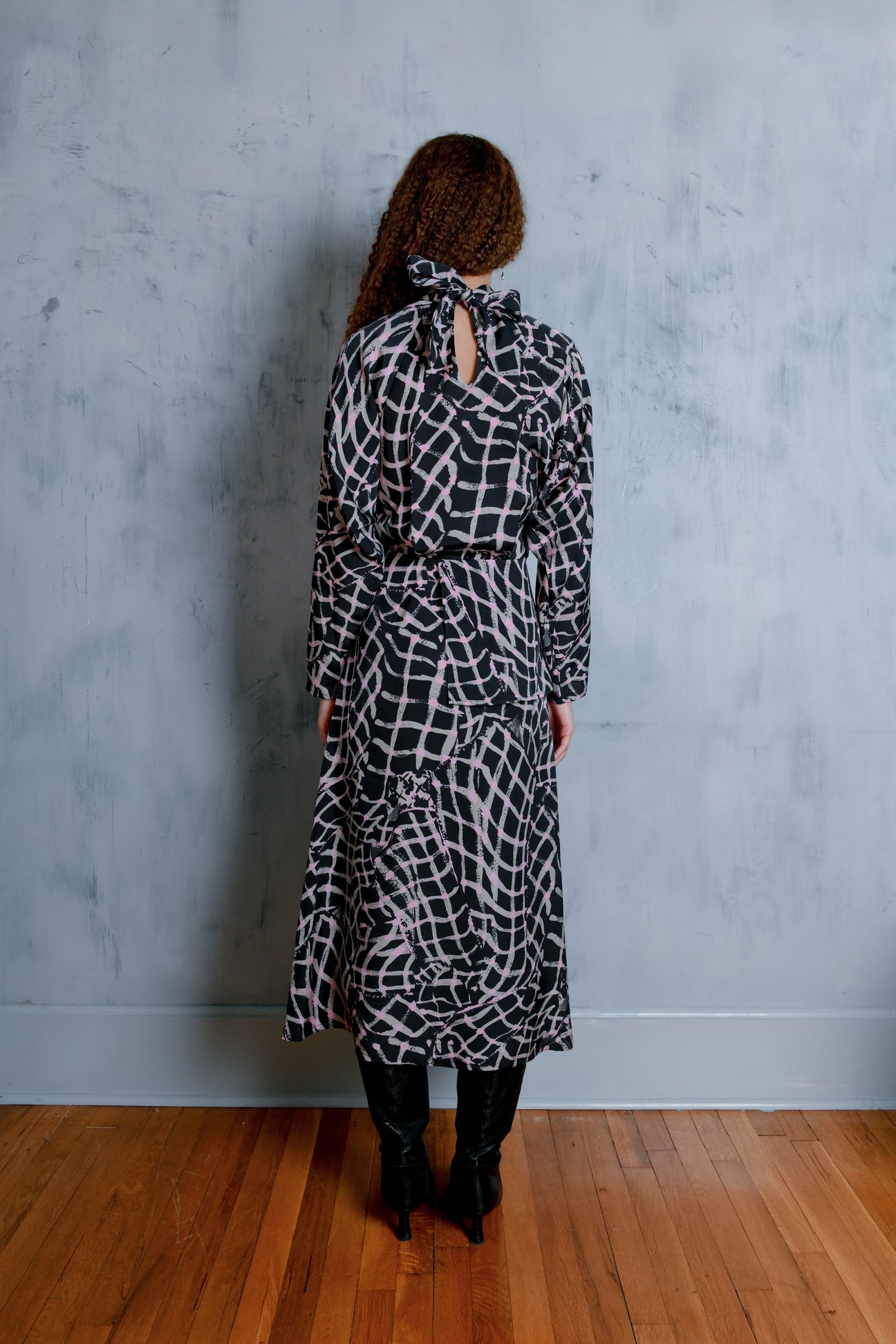 Replete Patterned Tencel Dress
