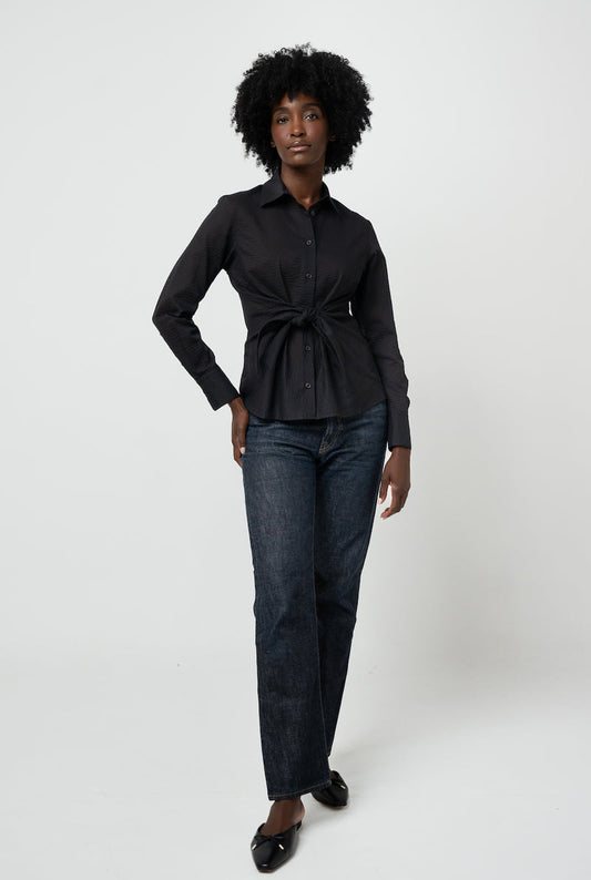 The Conjunction Shirt in Black