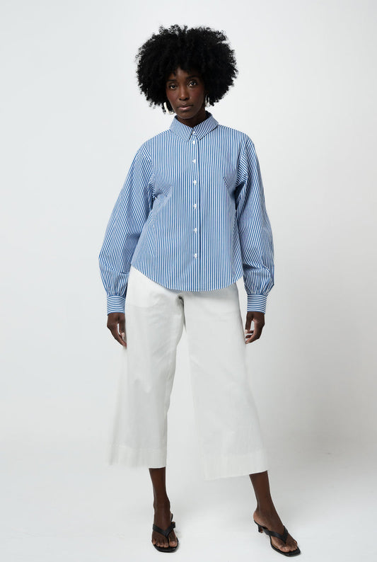 The Split Infinitive Shirt in Cabana Stripe