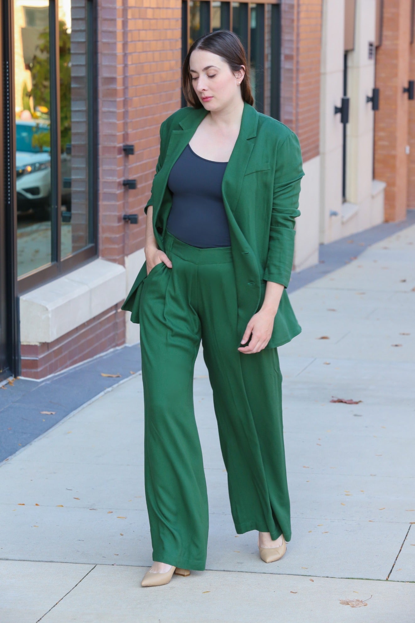 Garbo Pants - Dobby Crepe-Neu Nomads