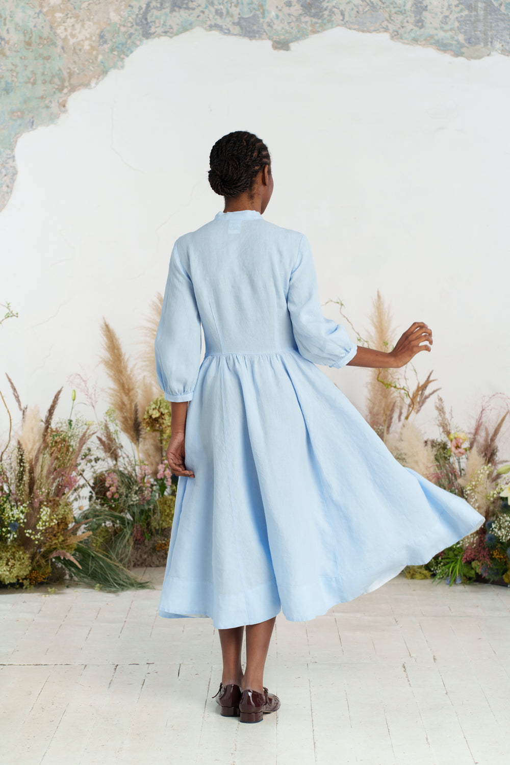 Jasmine Linen Dress
