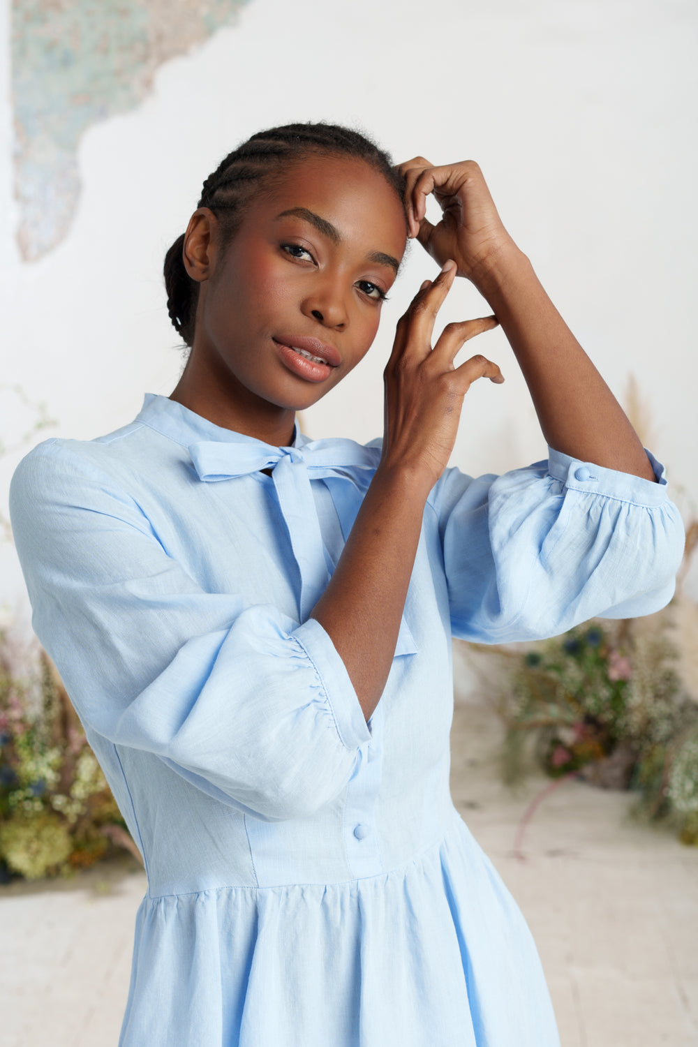 Jasmine Linen Dress
