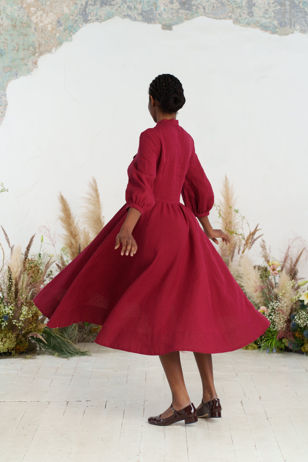 Jasmine Linen Dress