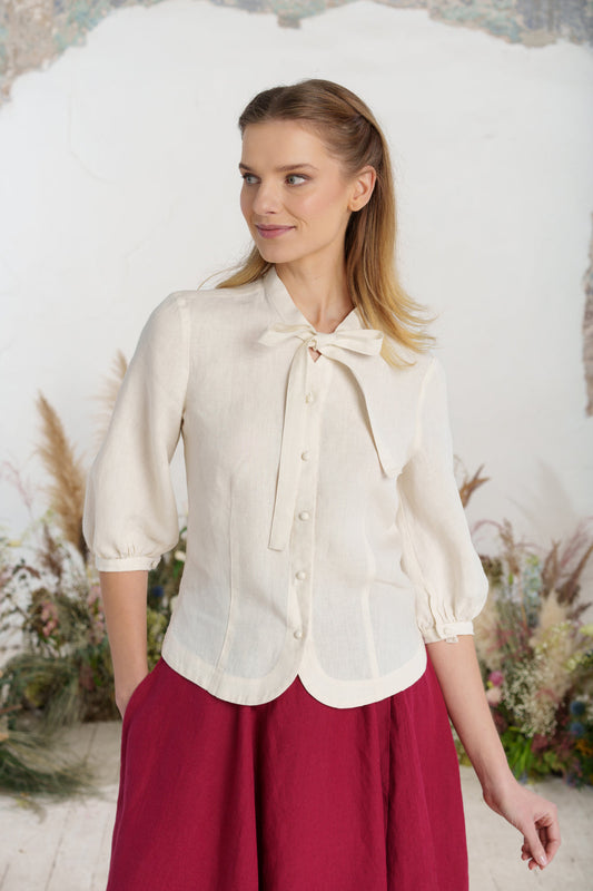 Jasmine Bow Shirt