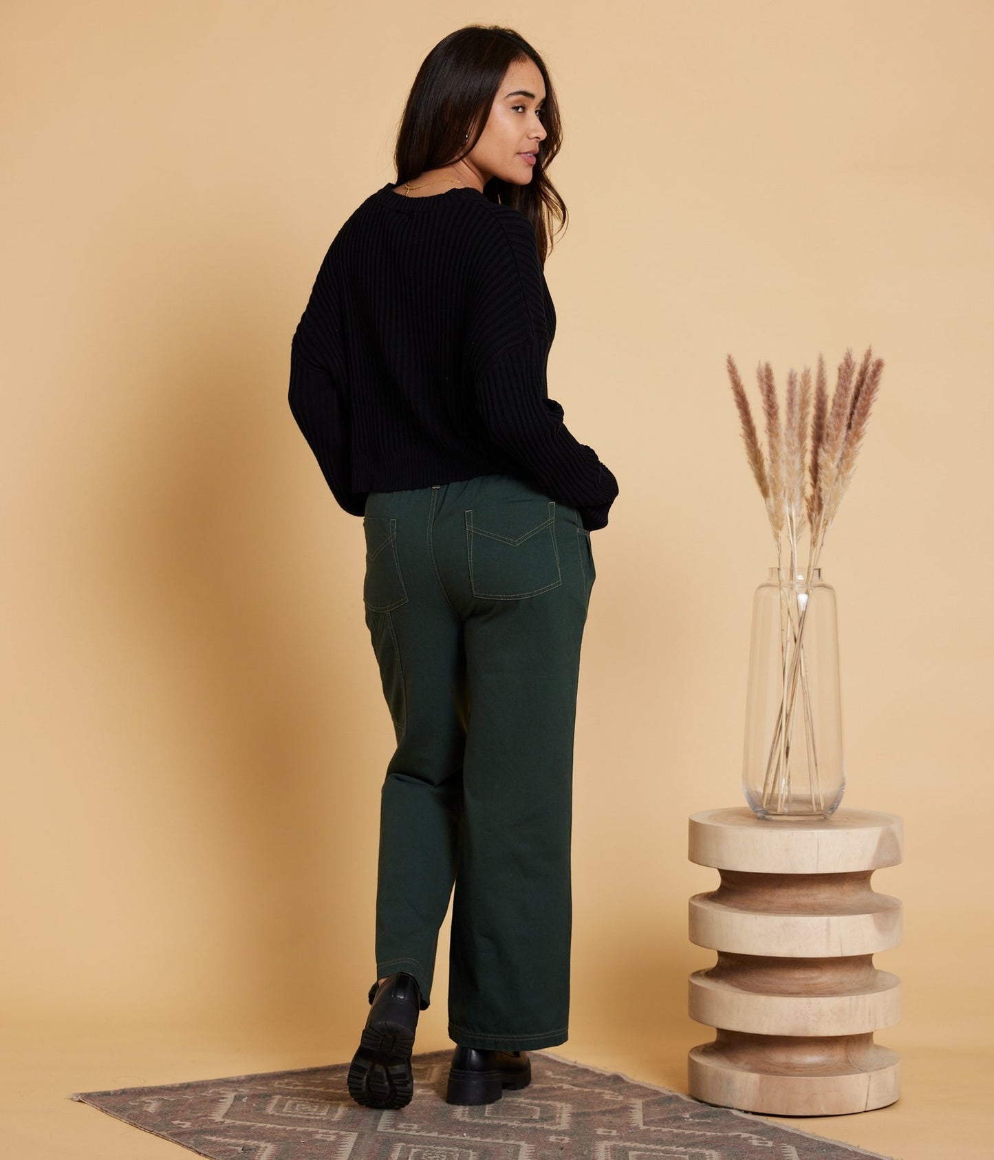 Sailor Organic Cotton Straight Leg Pants