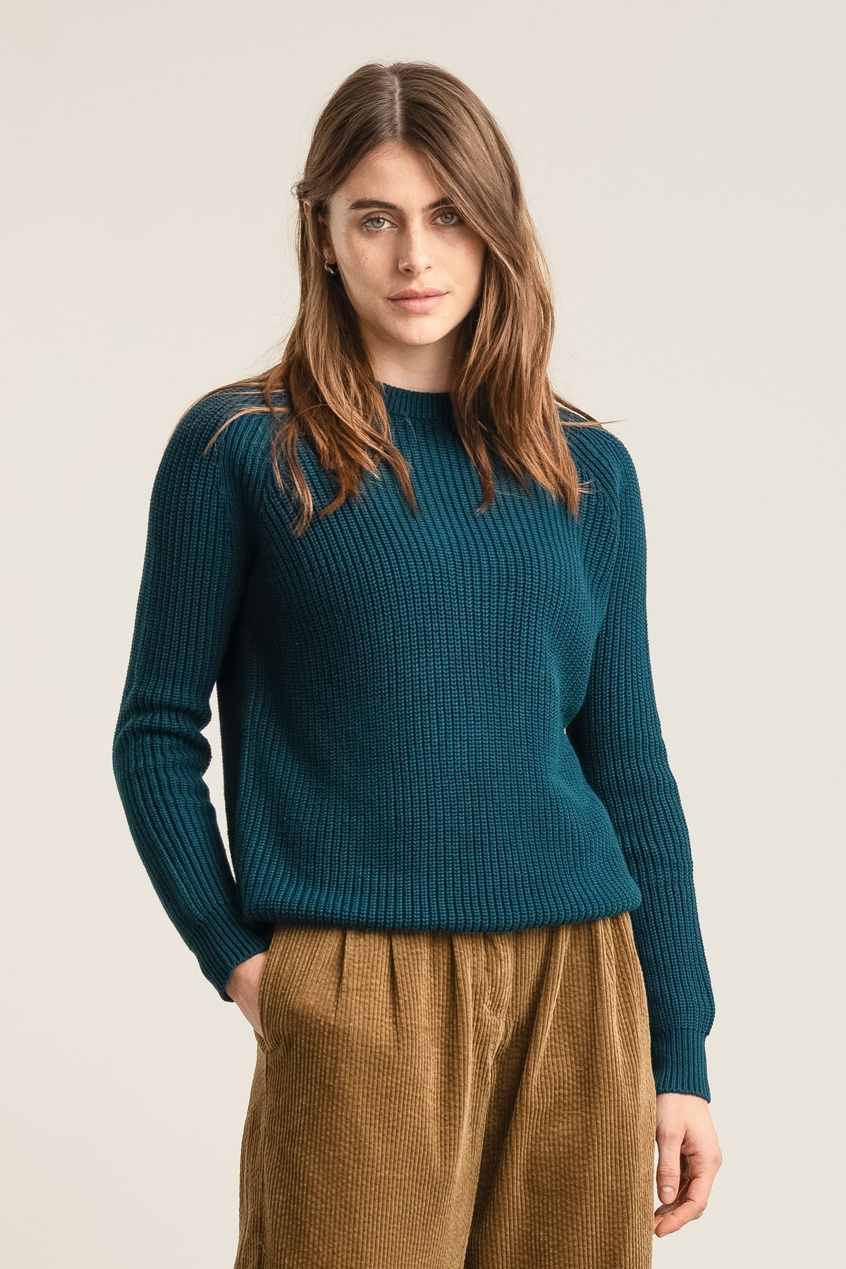 Sergio Organic Cotton Sweater in Red