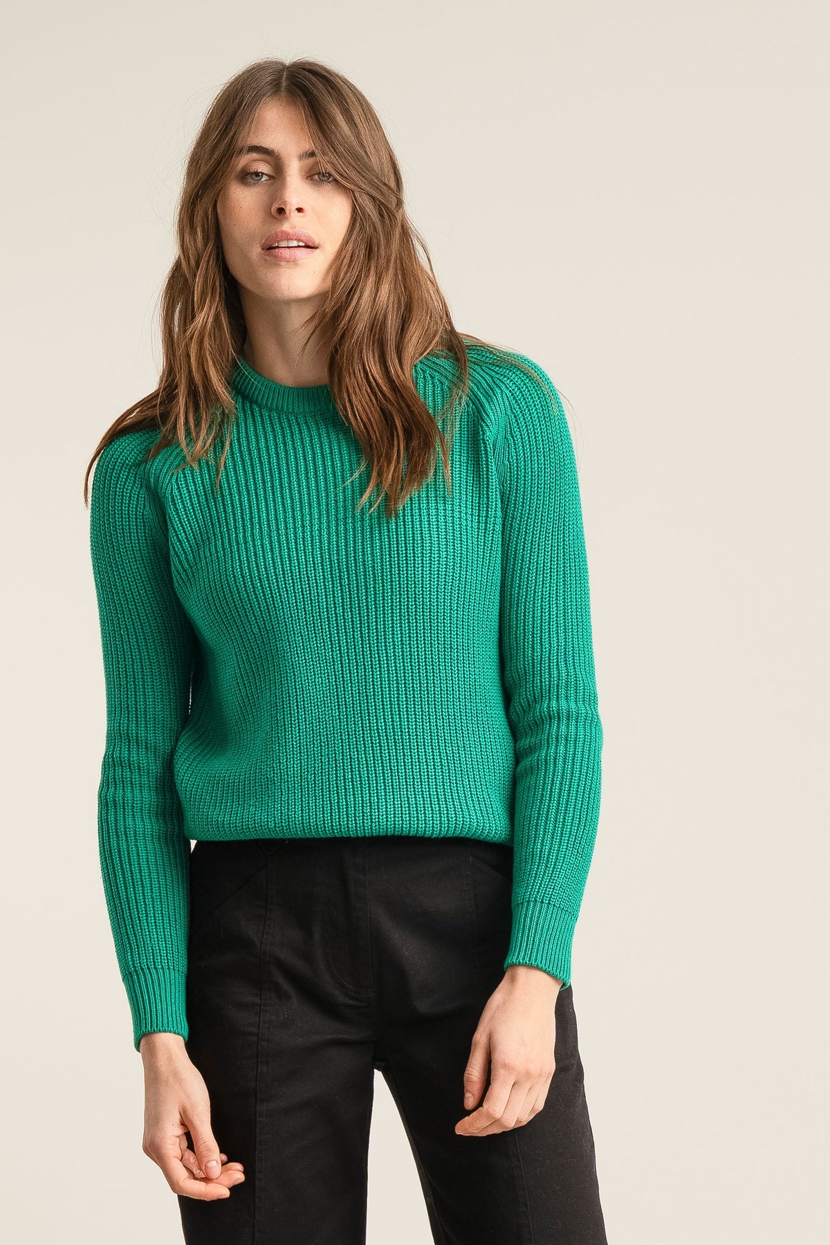 Sergio Organic Cotton Sweater in Red