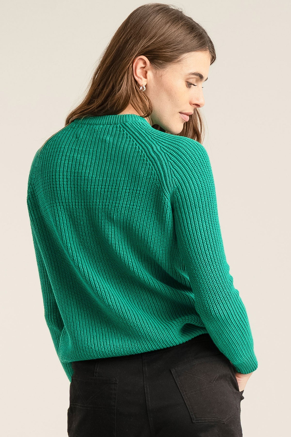 Sergio Organic Cotton Sweater in Red