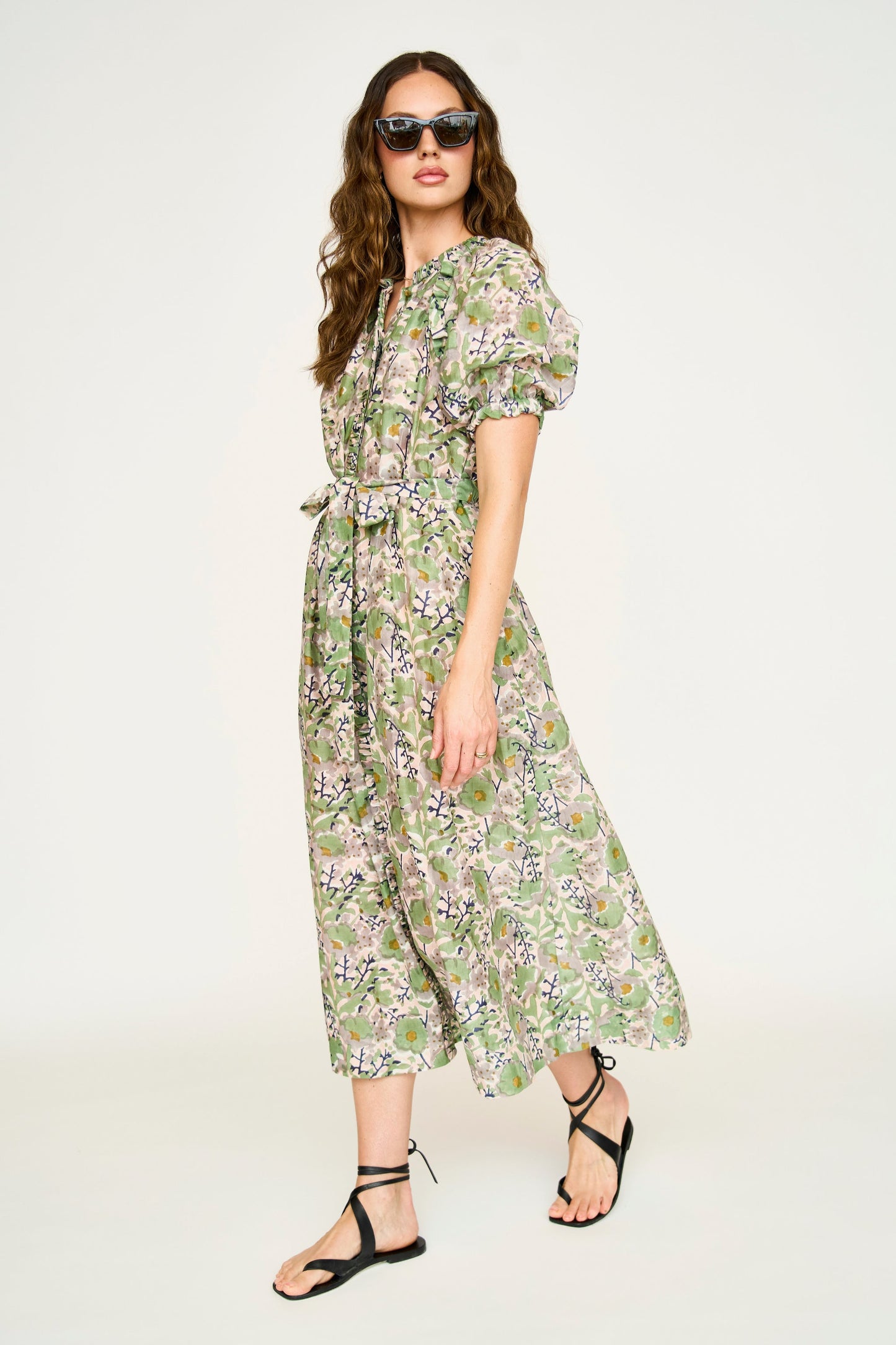 Somerset Dress in Lavender Bloom