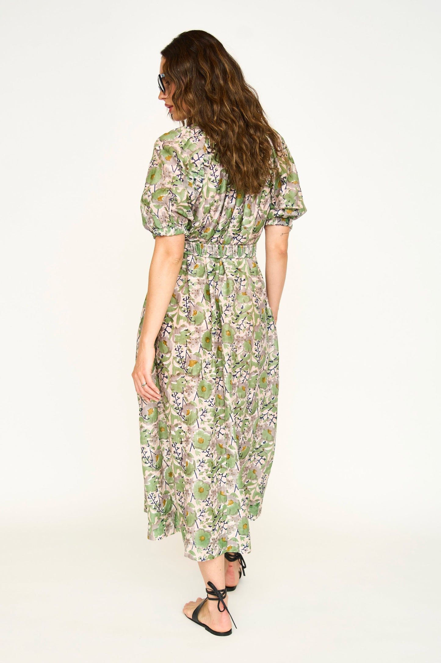 Somerset Dress in Lavender Bloom