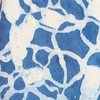 Capri Dress in Indigo Crackle