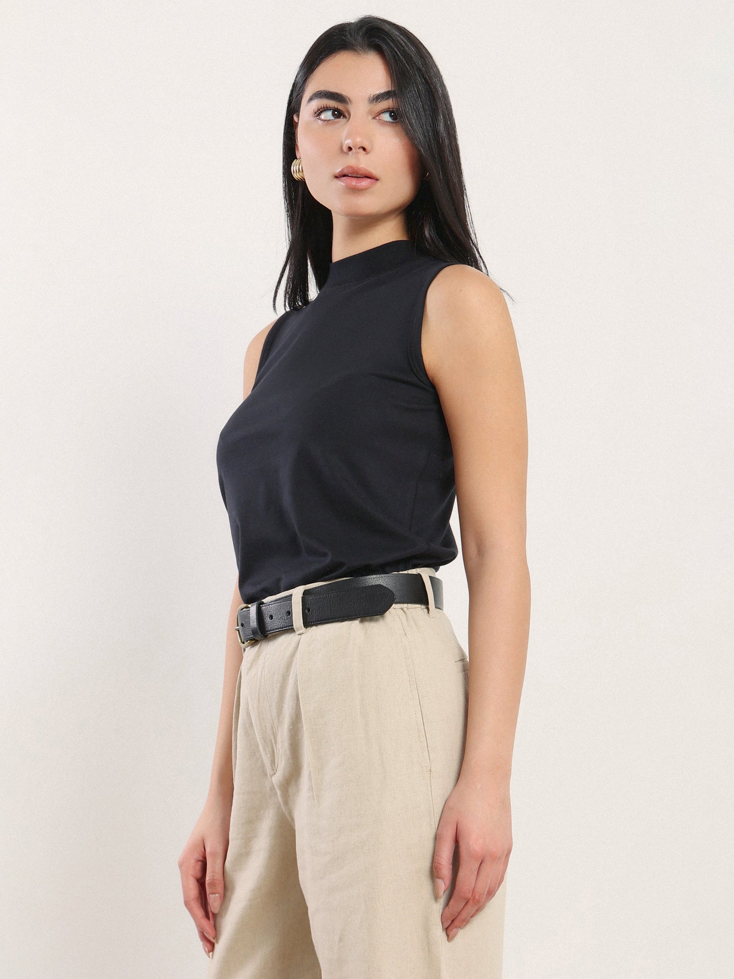 Sahra Tank in Off White