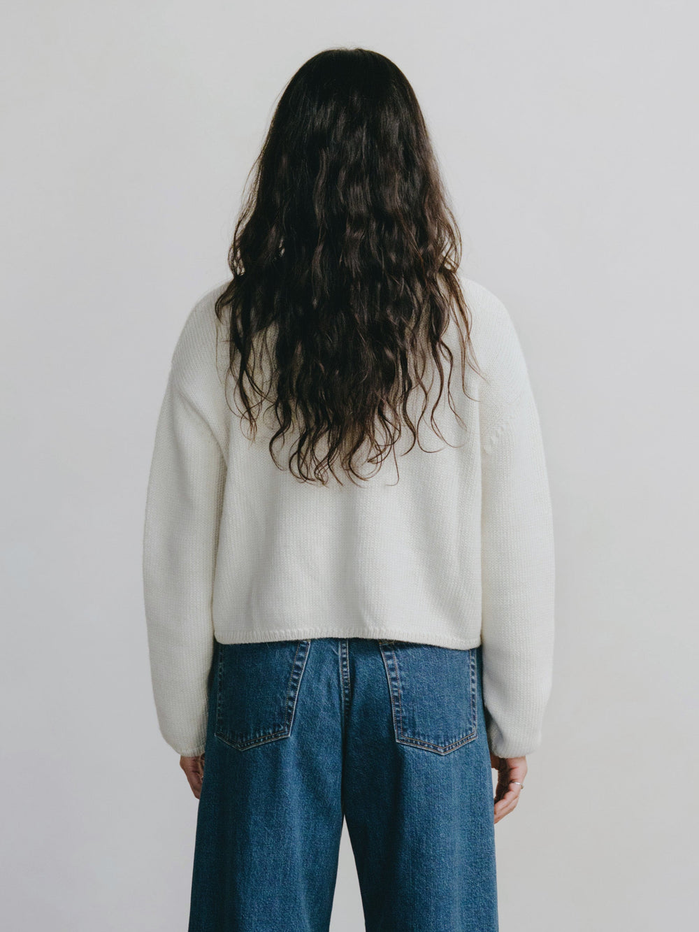 Everyday Alpaca Cardigan in Natural