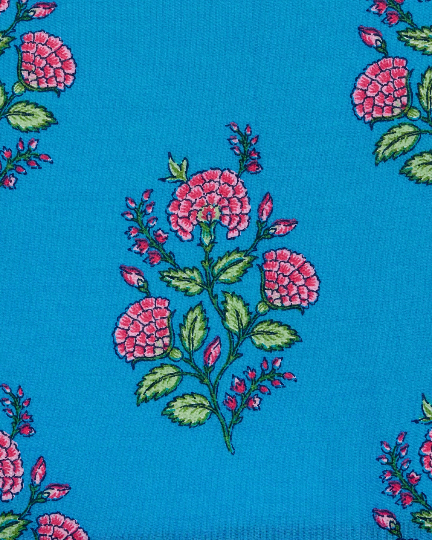 Main Street Dress in Salt Air Flowers Print