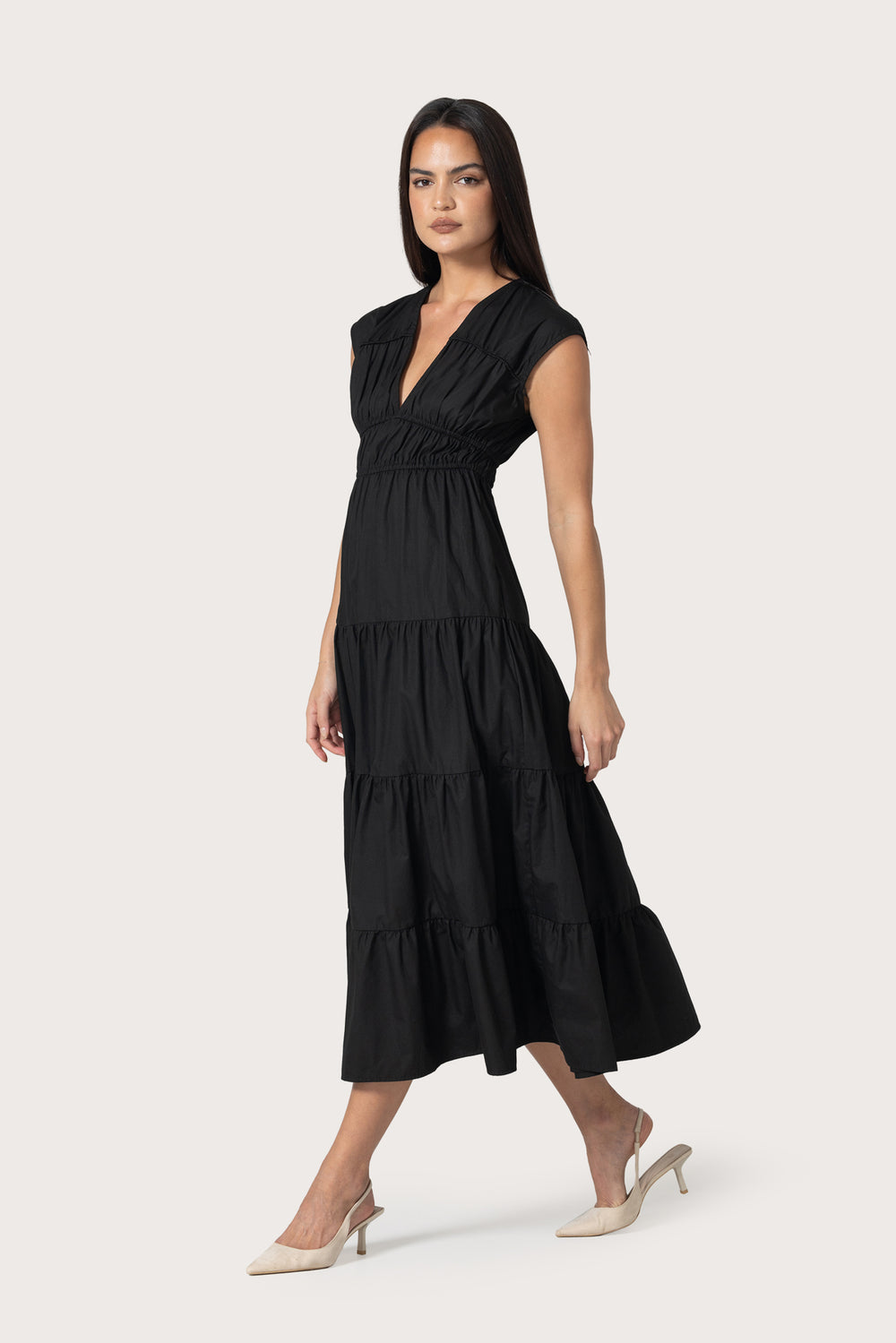 Jag Cotton Dress in Black
