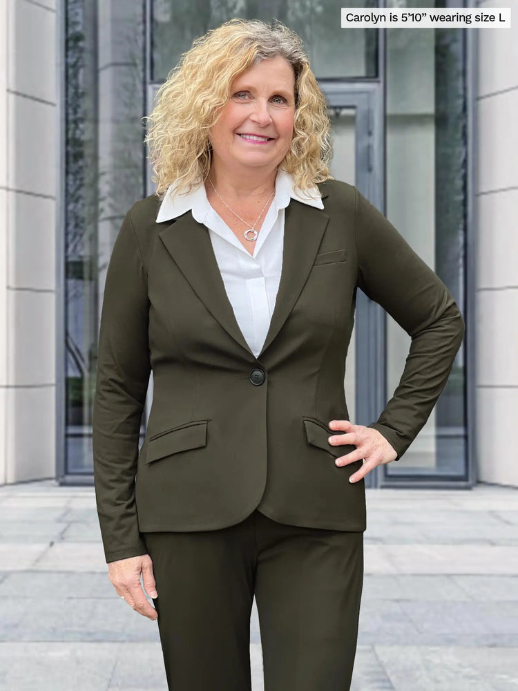 Sienna Relaxed Fit Blazer in Natural