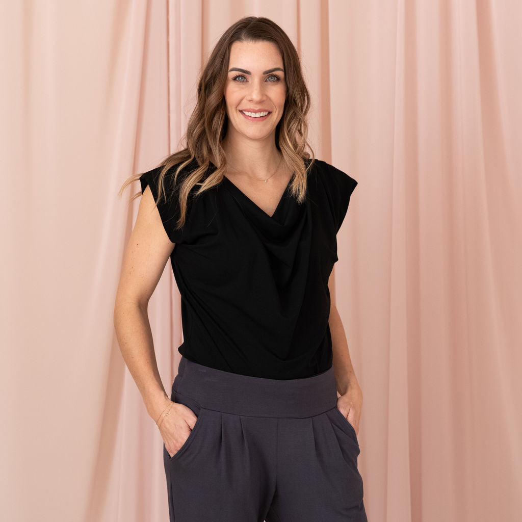 Evolve Top in Black
