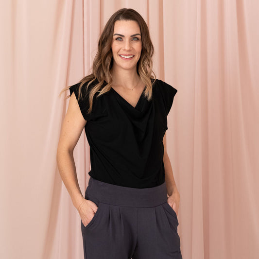 Evolve Top in Black