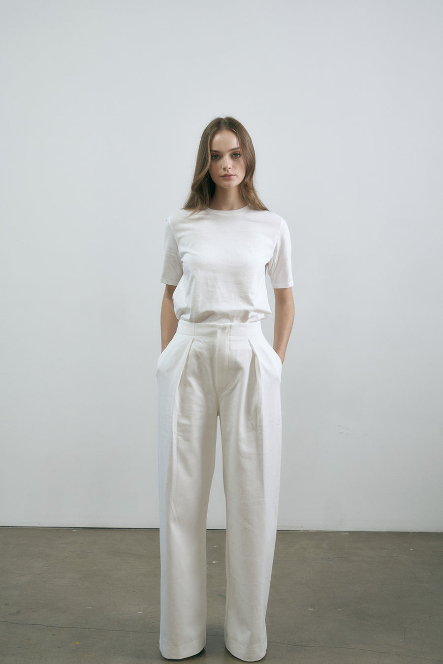Regenerative Organic Cotton Wide Leg Pants