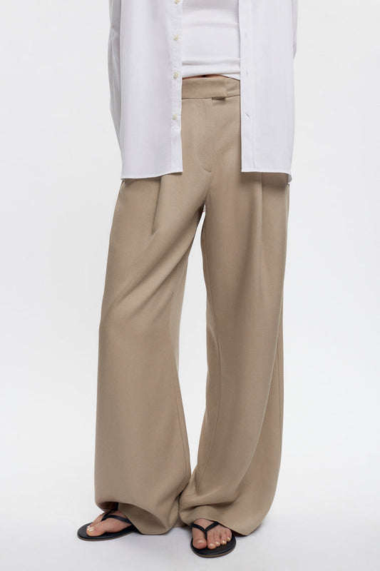 Amun Trouser in Beige