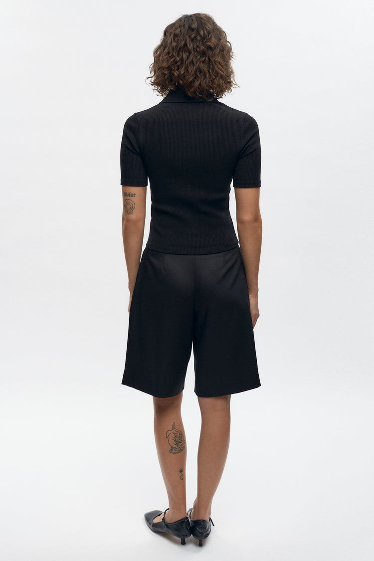 Garden City Polo in Dark Dusk Gray