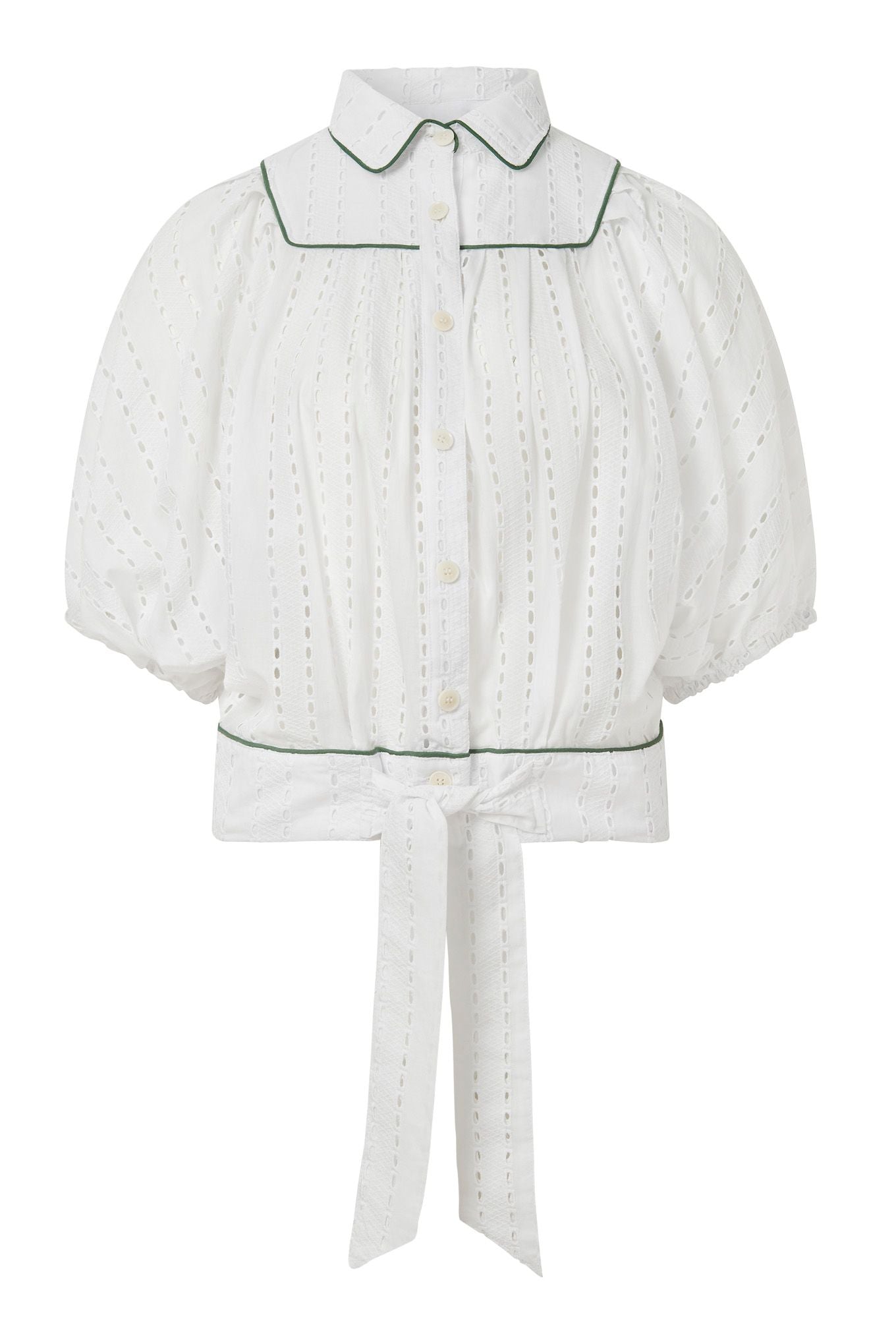 Organic Cotton Magic Broderie Anglaise Blouse