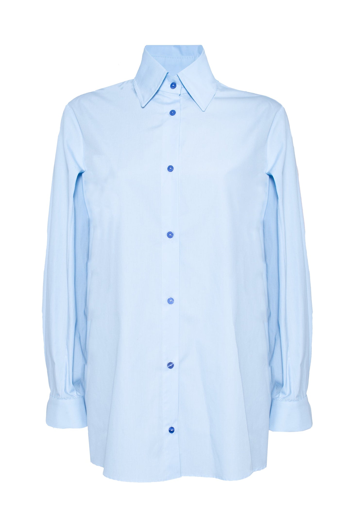 Yve Lightweight Cotton Split Back Button Down