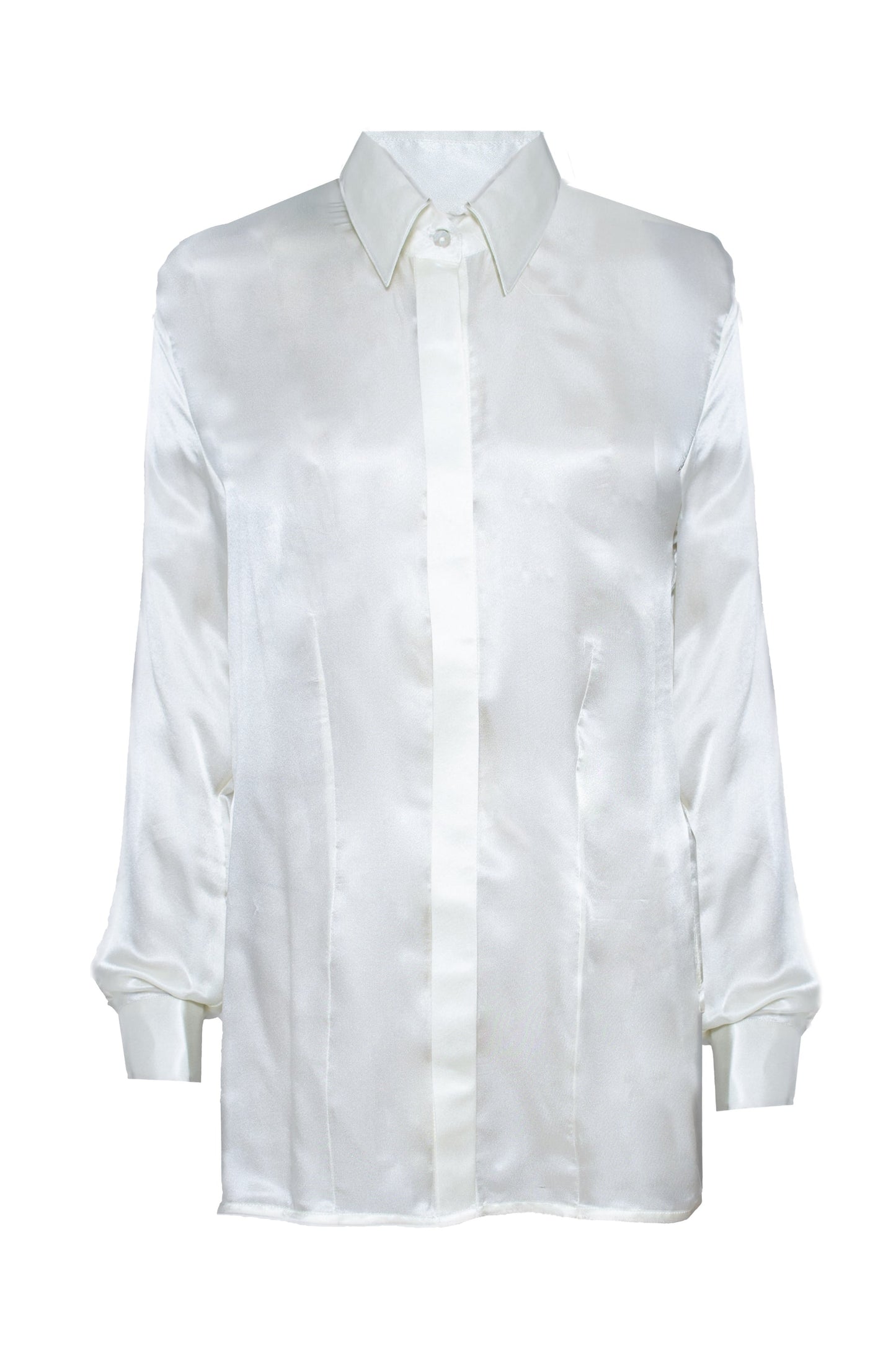 Mae Silk Button Up Shirt