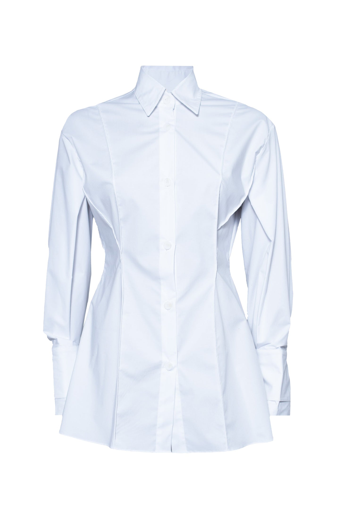 Ula Cotton Hourglass Button Down